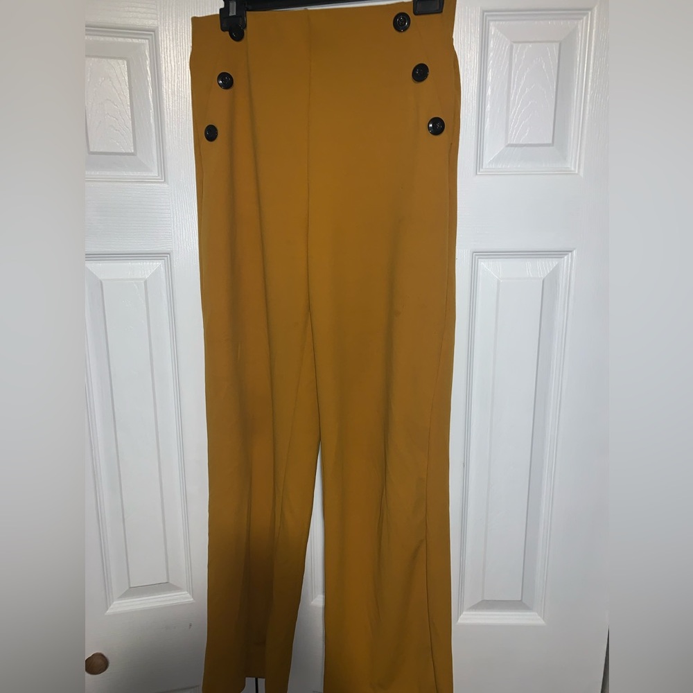 Mid Waist Pants